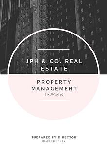 JPH & Co Real Estate - Rental Management