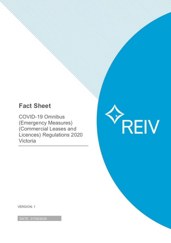 REIV Fact-Sheet-Commercial-Leases-and-Licenses-Emergenc