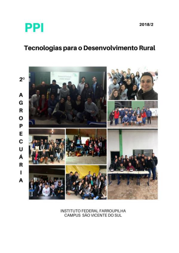 Tecnologias para o Desenvolvimento Rural volume 2