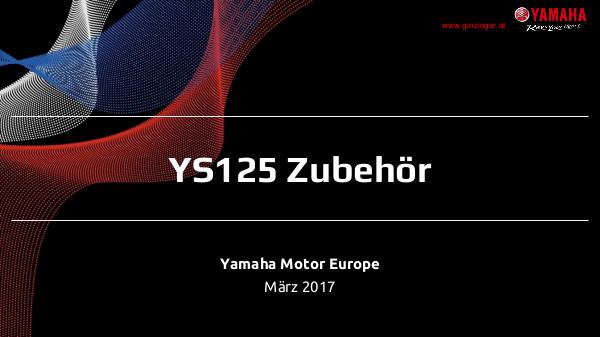 Yamaha Zubehör YS 125 (MY17) Zubehör
