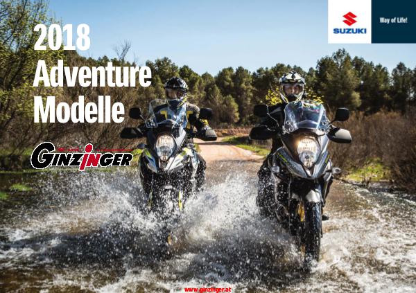 Suzuki Kataloge Suzuki Adventure 2018