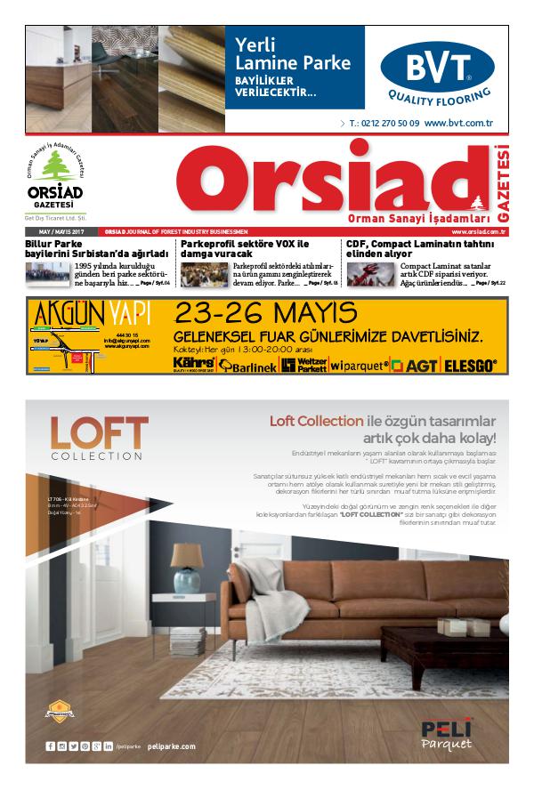Orsiad Gazetesi Sayı 59 - Mayis 2017