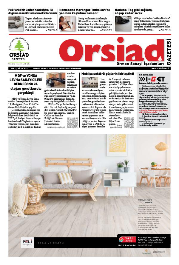 Orsiad Gazetesi Sayı 70 - Nisan 2018