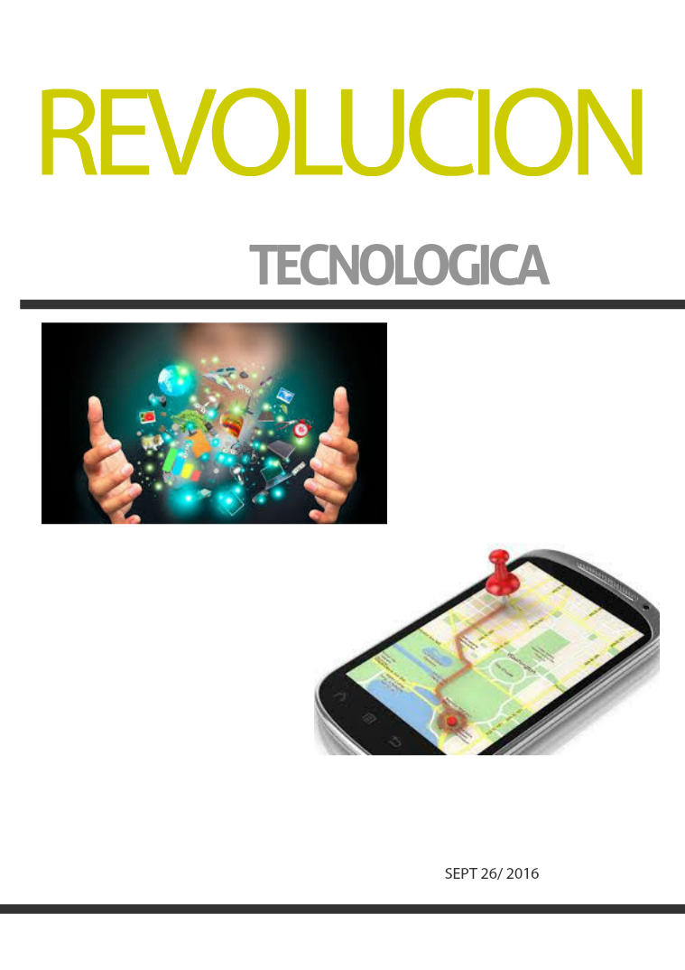 REVOLUCIÓN TECNOLÓGICA TECNOLOGIA REVOLUCIONARIA