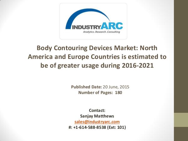 Body Contouring devices market Analysis | IndustryARC Body Contouring devices market Analysis | Industr