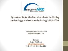 Quantum Dots Market: rise of use in display technology and solar cell