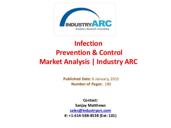 Infection Prevention & Control Market Analysis | IndustryARC Infection Prevention & Control Market Analysis | I
