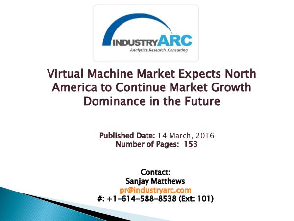 Virtual Machine Market: Windows Emulator Software Demand For Mac OS Virtual Machine Market Expects North America to Co