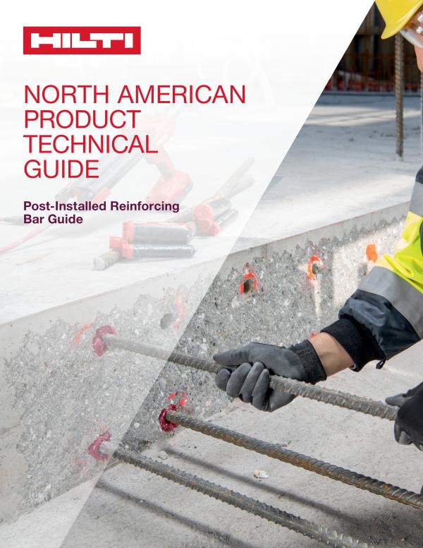 Product Technical Guides : US-EN Post-Installed Rebar Guide | January 2023