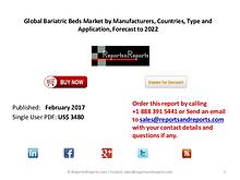 Bariatric Beds Market Global Outlook in Medical Sector- 2017
