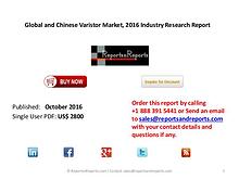Global and Chinese Varistor Market Supply and Consumption of Product