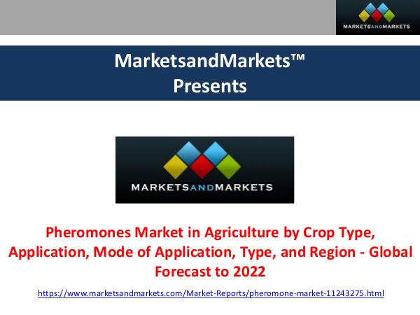 Plant Growth Regulators Market Research Report Pheromones Market in Agriculture