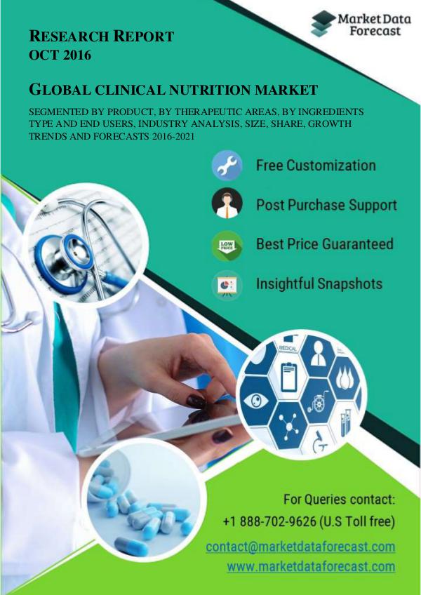 Clinical Nutrition Market OCT2016