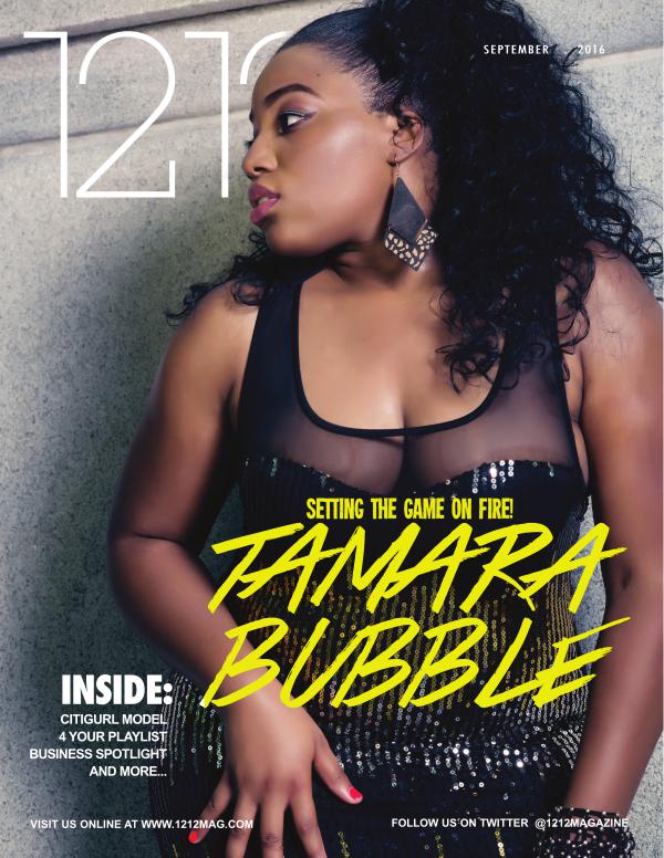 1212 Magazine Featuring Tamara Bubbles
