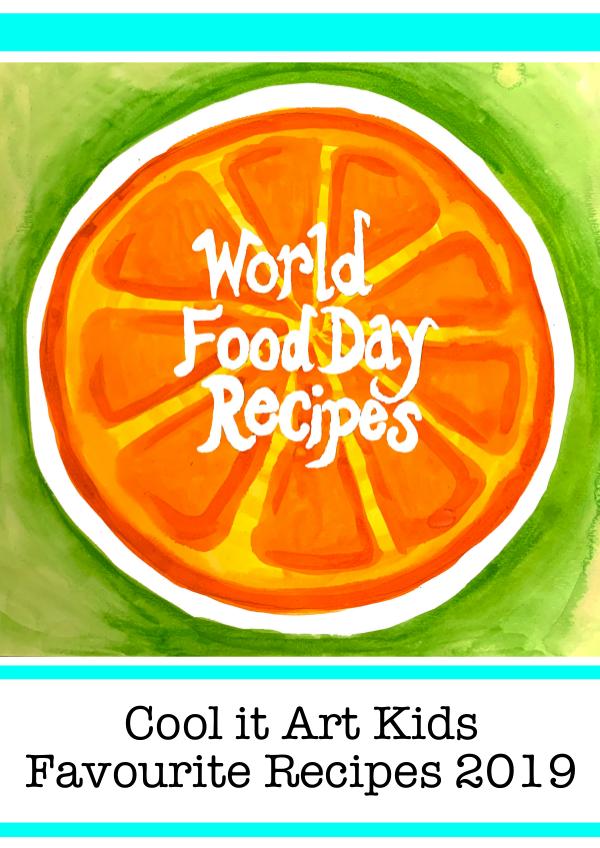 Word Food Day - Favourite Recipes 2019 Cool it Art Kids VGCC