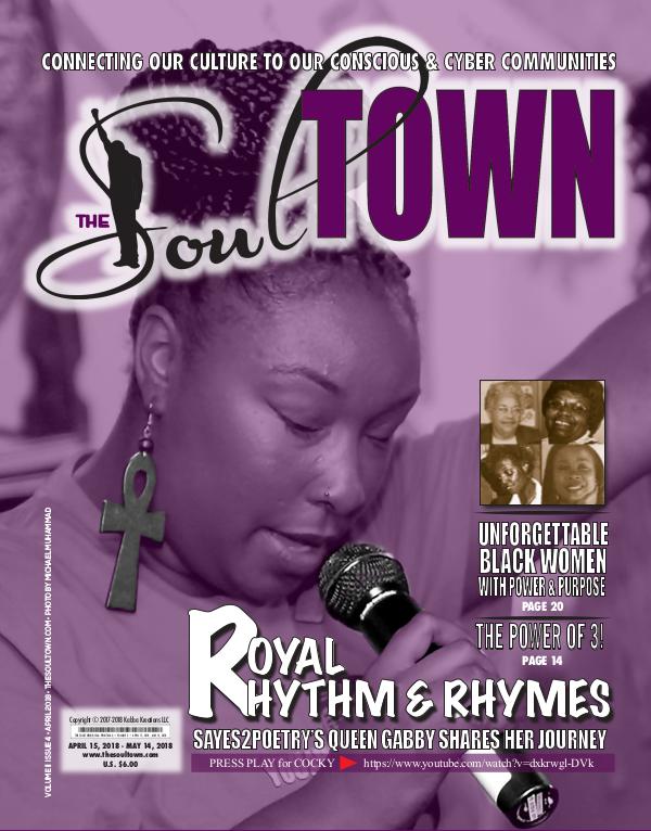 The Soultown! Volume II: Issue 4 APRIL 2018
