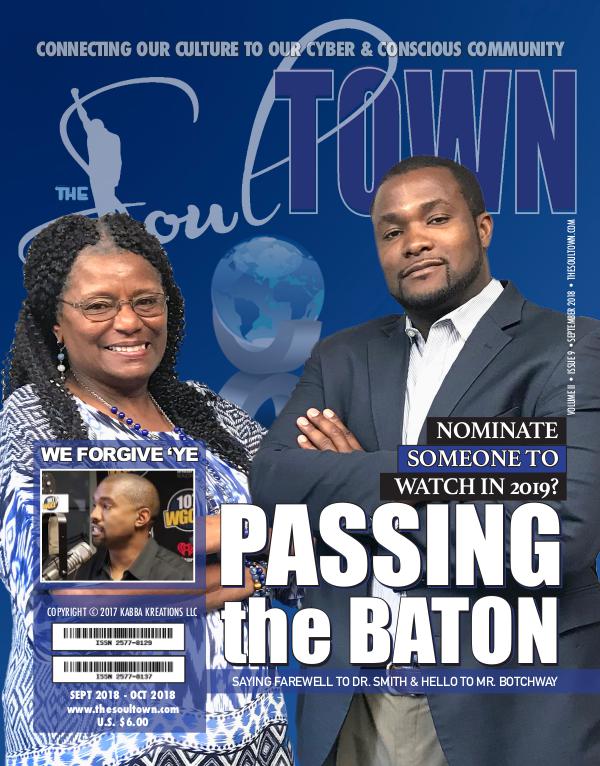 The Soultown! Volume II: Issue 9 SEPTEMBER 2018