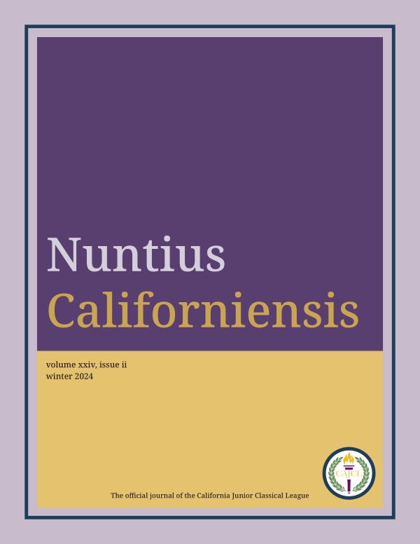 Nuntius Californiensis Winter 2024