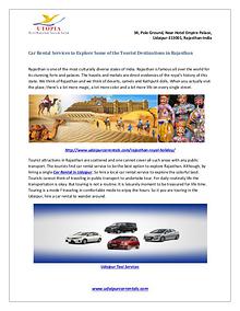 Car rental services to explore some of the tourist destinations in ra