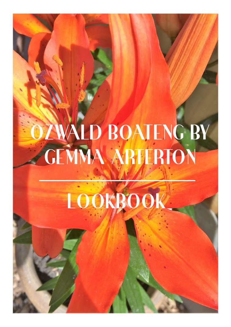 Ozwald Boateng by Gemma Arterton LookBook Look Book