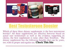 Best Testosterone Booster - Safe to Use