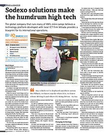 BN Western Australia:  'Sodexo solutions make the humdrum high tech'