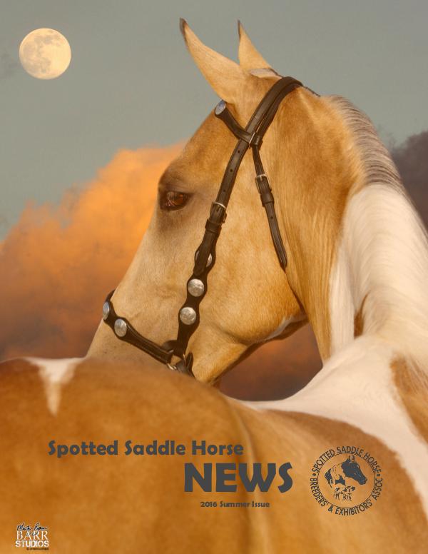 Spotted Saddle Horse News- Summer2016 4