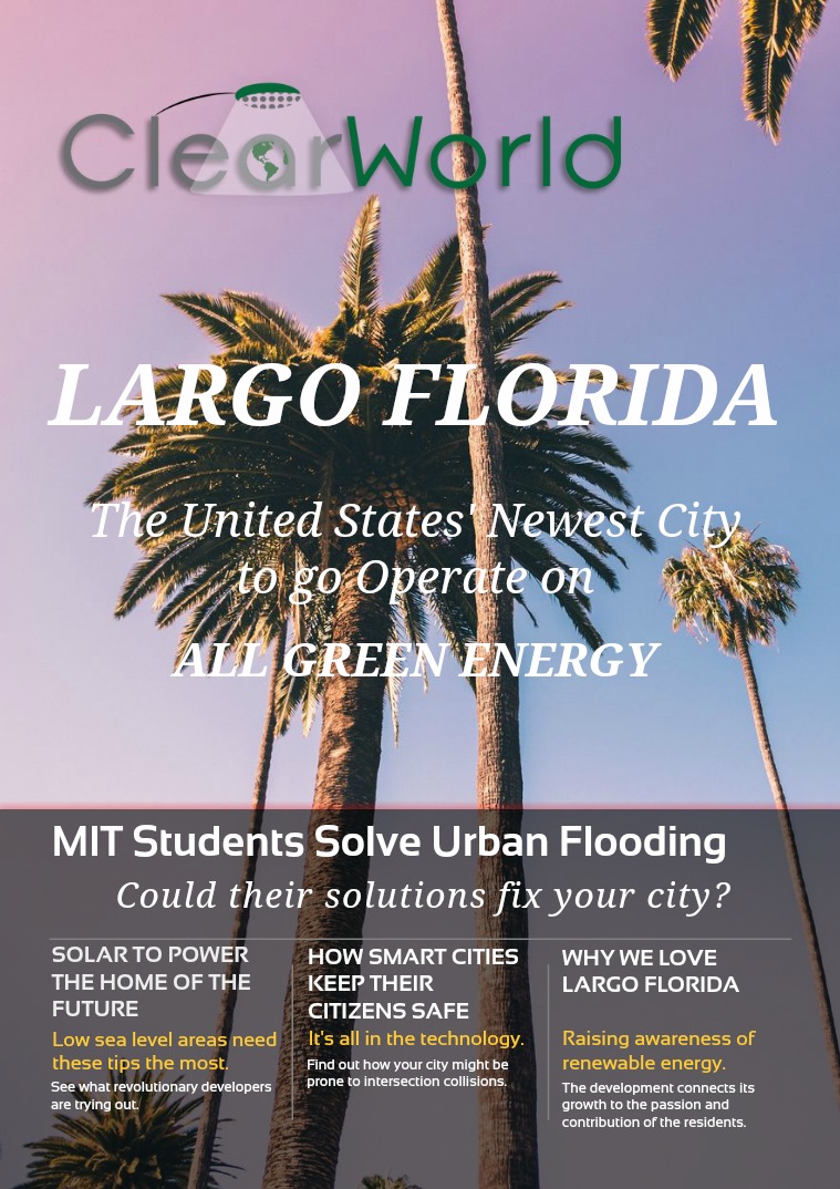 August Publication: Largo, Florida Goes Green