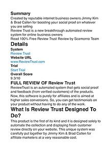 Review Trust Jimmy Kim PDF Review 1
