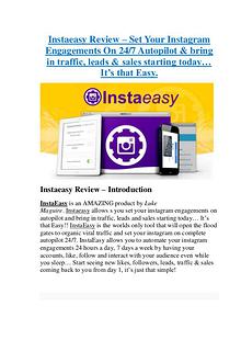 InstaEasy Review - Discount & Huge Bonus