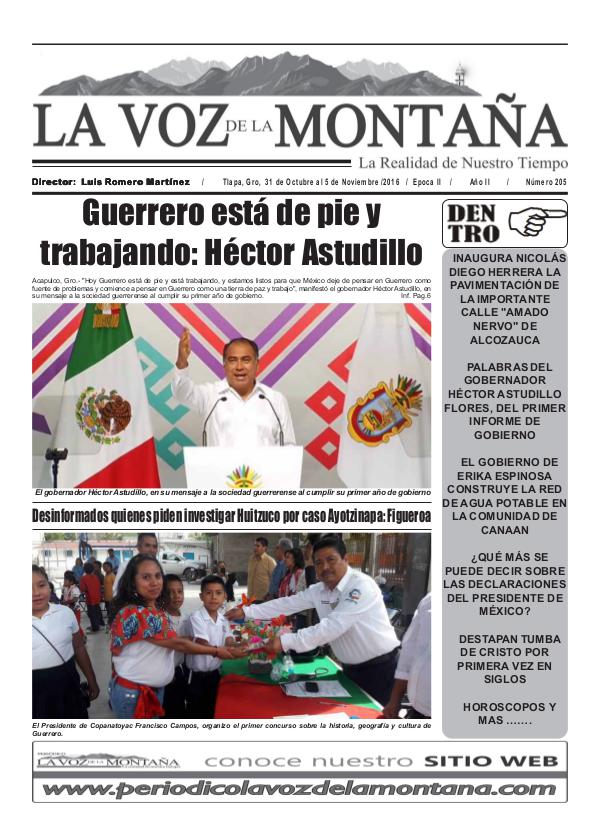 Periódico - La Voz de la Montaña Edición 205
