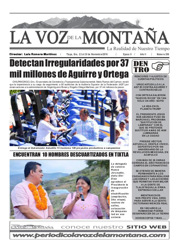 Periódico - La Voz de la Montaña Edición 206