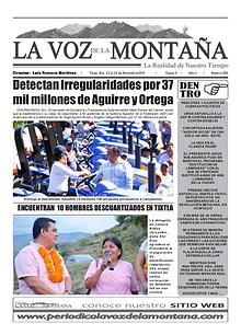 Periódico - La Voz de la Montaña