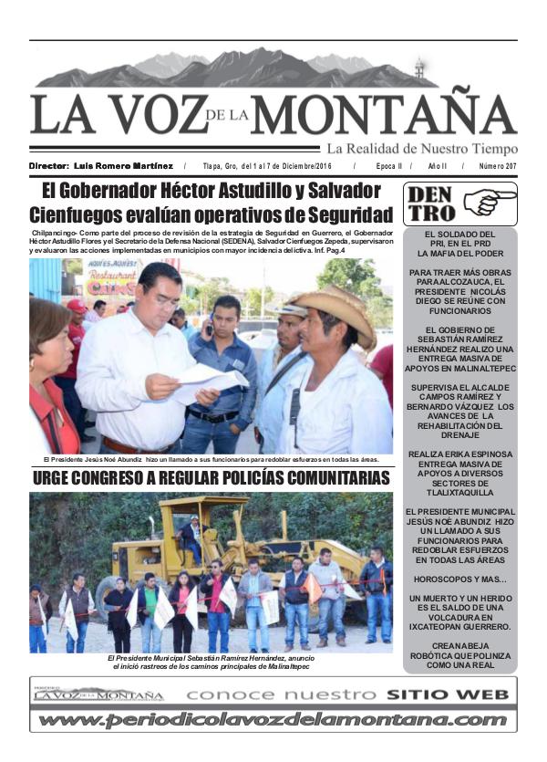 Periódico - La Voz de la Montaña Edición 207