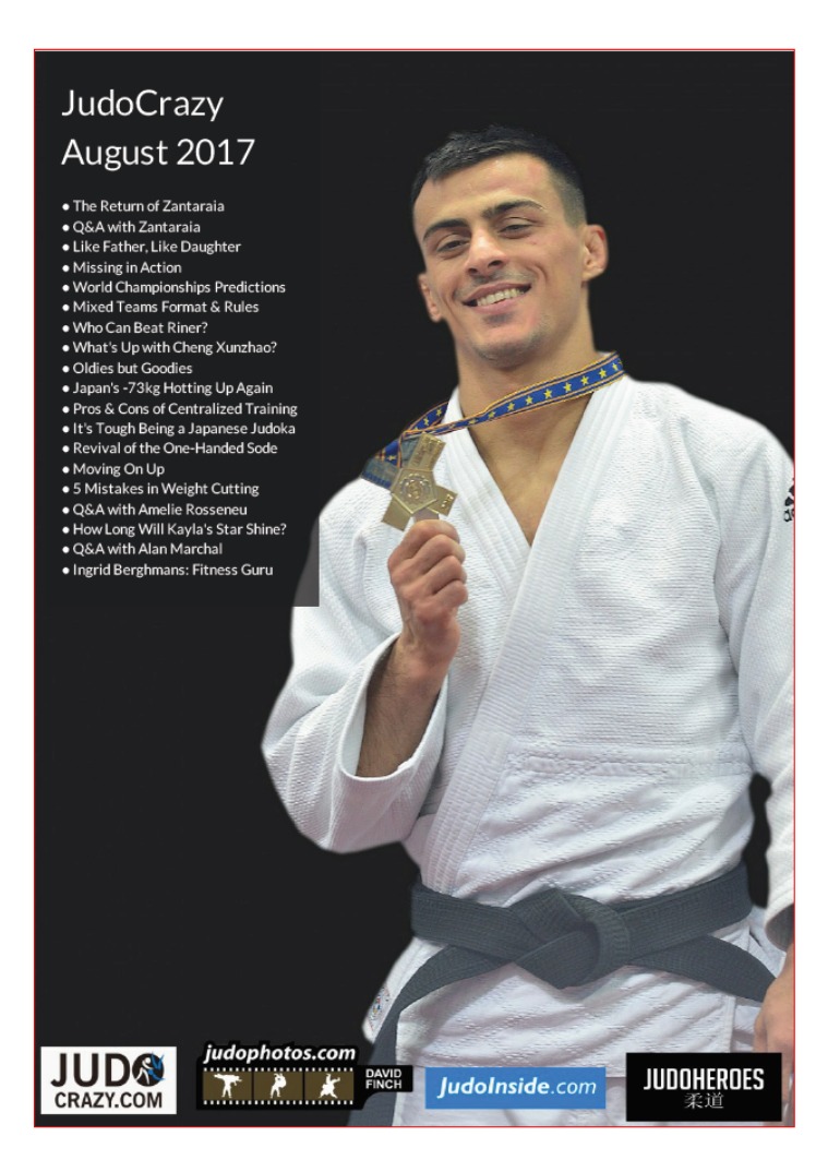 JudoCrazy E-Mag JudoCrazy Newsletter August Issue