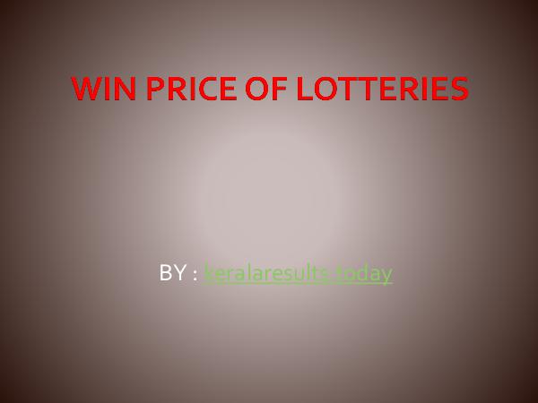 How to Win the Lottery, Really