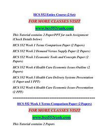 HCS 552 RANK Education Terms/hcs552rank.com