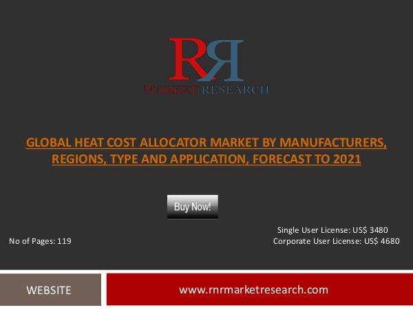 2016 Global Heat Cost Allocator Market Overview and Forecast Overview of Global Heat Cost Allocator Market