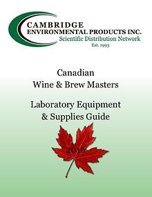 Canadian Wine & Brew Masters Laboratory Equipment & Supplies