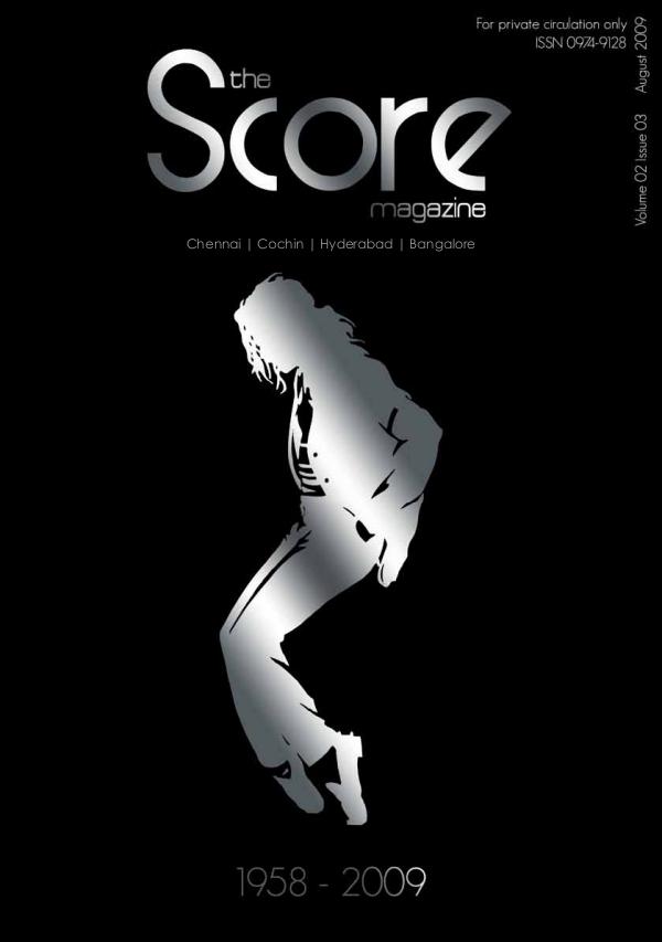 The Score Magazine - Archive August 2009 Issue