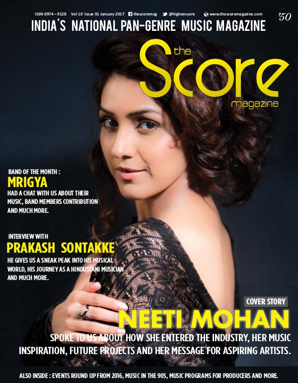 The Score Magazine - Archive January 2017 issue!
