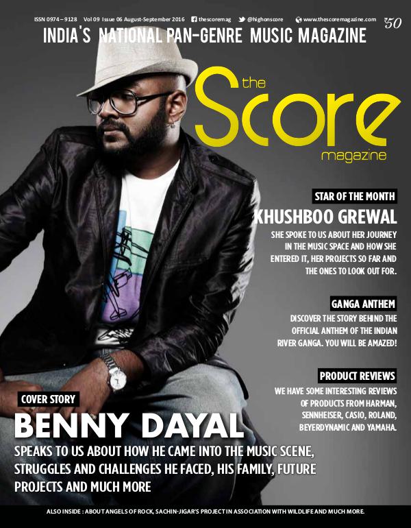 The Score Magazine - Archive Aug-Sept 2016 issue!