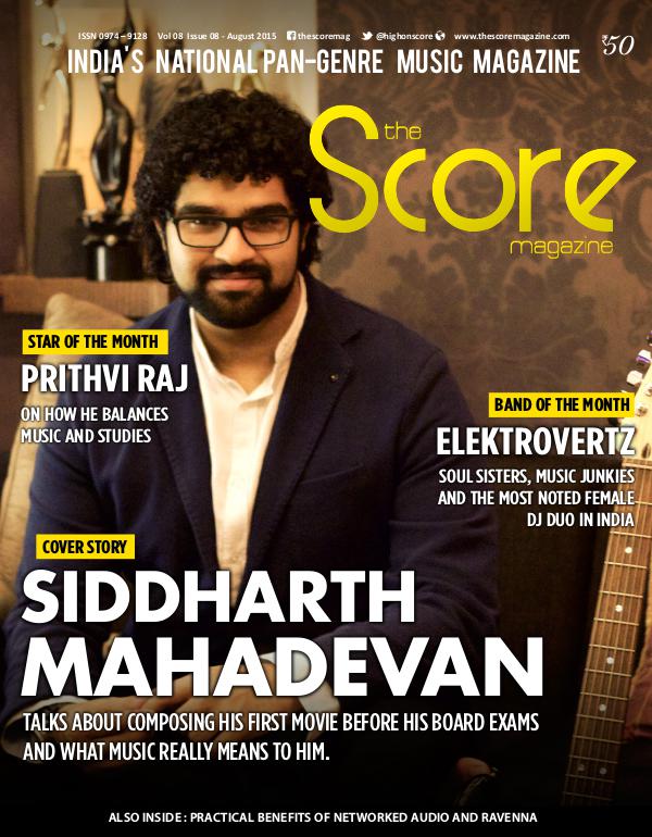 The Score Magazine - Archive August 2015 issue!