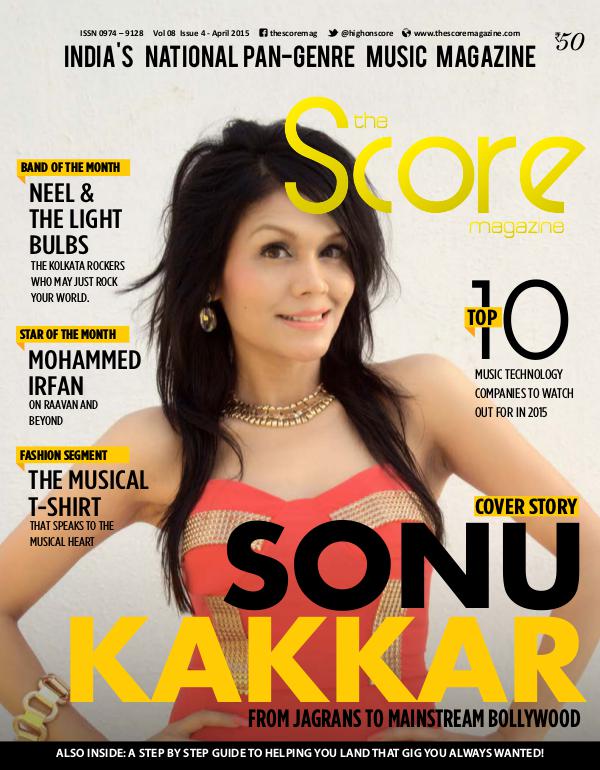 The Score Magazine - Archive April 2015 issue!