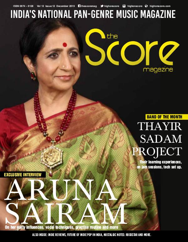 The Score Magazine December 2019 issue
