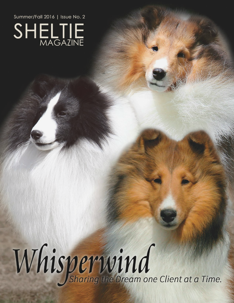 Sheltie Magazine Sample Issue: Summer/Fall 2016  Issue No.2