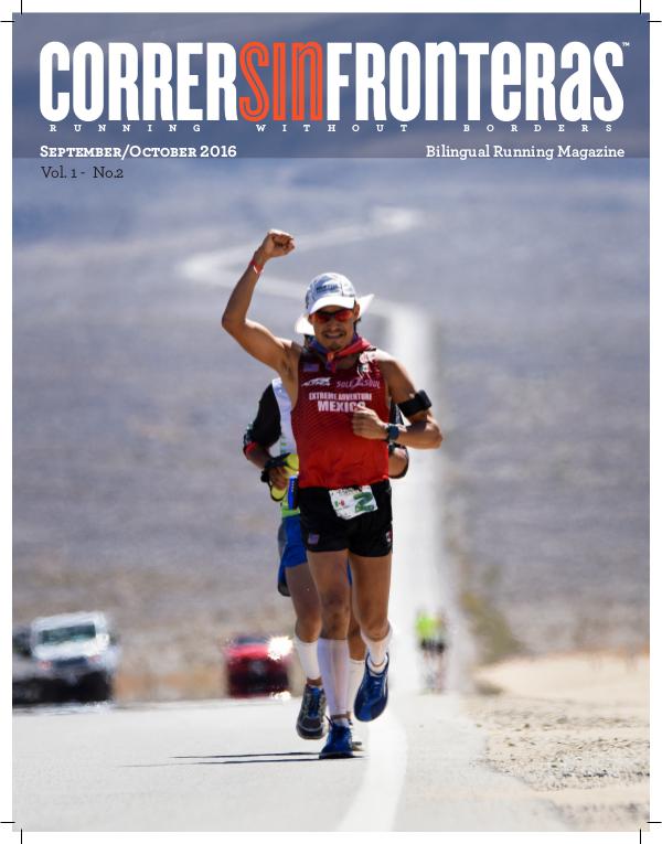 Revista Correr Sin Fronteras Issue September/October