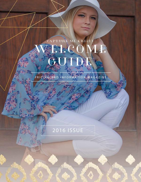 Capture Me Kristy 2016 Welcome Guide Welcome Guide