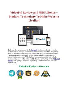 VideoPal Review and MEGA Bonus – Modern Technology To Make Website Li
