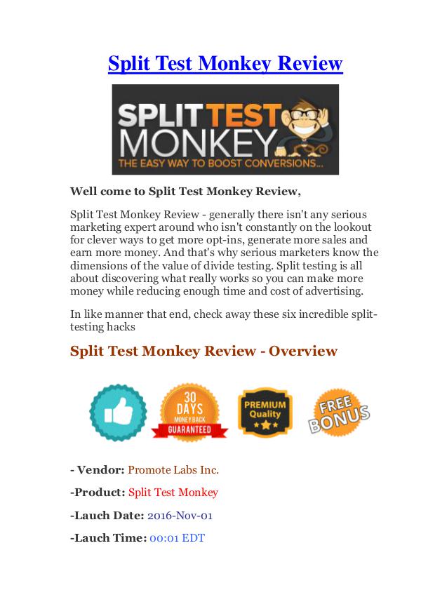 Split Test Monkey Review - It's Really Work Or Scam? whiteboard-review